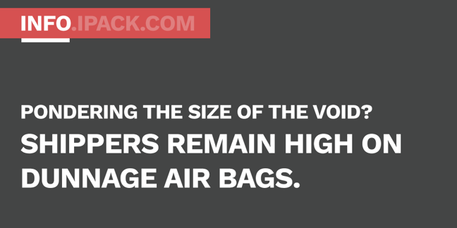 Dunnage Air Bags - No need to ponder the void alone. Let's talk.